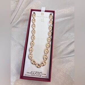 House of Harlow 1960 Gold Chain Necklace